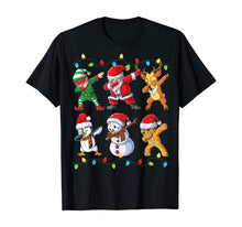 Load image into Gallery viewer, Dabbing Santa Elf Friends Christmas Kids Boys Men Xmas Gifts T-Shirt
