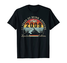 Load image into Gallery viewer, April 2009 Sunset Vacation 11 Yrs Old Vintage Retro Birthday T-Shirt-374072
