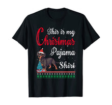 Load image into Gallery viewer, This Is My Christmas Pajama Shirt - Miniature Dachsund Santa T-Shirt
