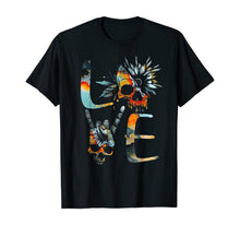 Load image into Gallery viewer, Love Skull Flower Rock And Roll Hand T-Shirt-315313
