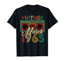 Load image into Gallery viewer, March 1965 Limited Edition Vintage Gifts 55th Birthday T-Shirt-407294
