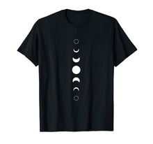 Load image into Gallery viewer, Bohemian Moon Phase Lunar Cycle Astronomy Shirt
