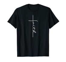 Load image into Gallery viewer, Faith Cross T-Shirt Christian T Shirt for Men Women Kids
