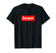 Load image into Gallery viewer, Senpai Notice Me | Graphic Box Logo Japanese T-Shirt
