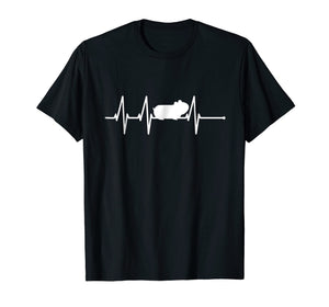 Guinea Pig Heartbeat Shirt Guinea Pig Lover Gifts Tshirt