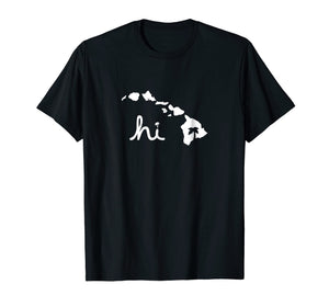 Hi Hawaiian Islands T-shirt_