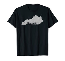 Load image into Gallery viewer, Kentucky Map Outline State Home Pride T-Shirt
