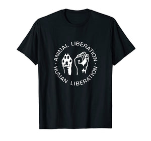 Animal Rights Liberation Vegan Vegetarian T-Shirt