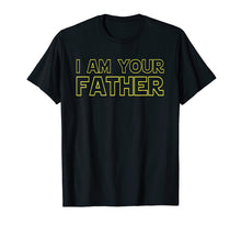 Load image into Gallery viewer, Mens I Am Your Father T Shirt Father&#39;s Day Gift For Star Dad

