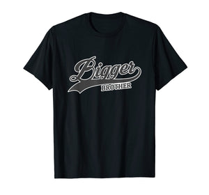 Bigger Brother Sibling Grayscale Shirt