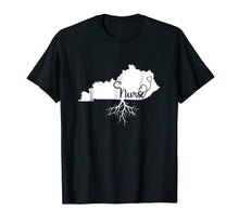 Load image into Gallery viewer, Kentucky Roots Nurse State Map KY Home Love Pride T Shirt
