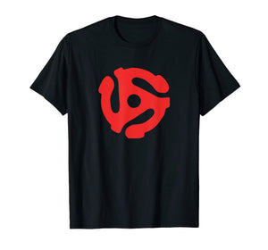 45 RPM ADAPTER DJ SHIRT | Vintage spider record T-SHIRT