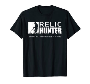 METAL DETECTORISTS SHIRT TREASURE HUNTER TSHIRT RELIC HUNTER