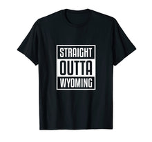 Load image into Gallery viewer, Cool Straight Outta Wyoming Shirt Sheriff Wild West Country

