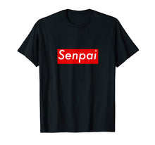 Load image into Gallery viewer, Senpai Japanese Anime T-Shirt for Japanese &amp; Korean culture
