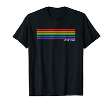 Load image into Gallery viewer, Gay Pride Rainbow Equality T-Shirt Gift
