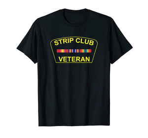Military Strip Club Veteran T Shirt 20509