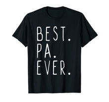 Load image into Gallery viewer, Best Pa Ever Cool Gift Father's Day T-Shirt
