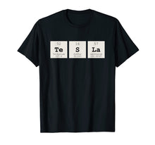 Load image into Gallery viewer, Periodic Table Tesla Shirt
