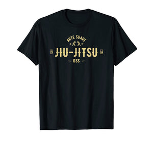 Brazilian Jiu Jitsu shirt Arte Suave Oss Tshirt BJJ t shirt