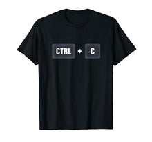 Load image into Gallery viewer, Copy Ctrl C &amp; Paste Ctrl V T Shirt Family Gift Matching Set
