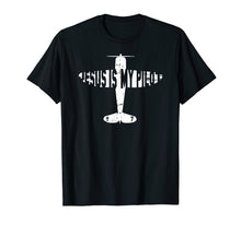 Load image into Gallery viewer, Jesus Is My Pilot - Christian Airplane T Shirt
