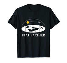 Load image into Gallery viewer, Flat Earther T-Shirt Flat Earth Theory Society Tee
