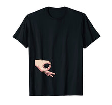 Load image into Gallery viewer, Haha Made You Look Funny Finger Circle Game T-shirt

