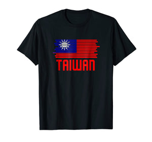 Taiwan Flag T-Shirt Souvenir Tee