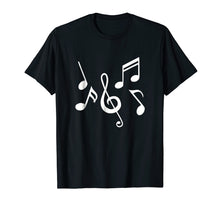 Load image into Gallery viewer, Music notes T-Shirt
