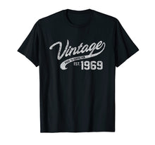 Load image into Gallery viewer, Vintage Made In 1969 T-Shirt 49th Birthday Gift
