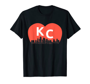 KC Heart Vintage Kansas City Cityscape Shirt