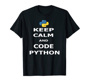 Keep Calm and Code Python T-Shirt
