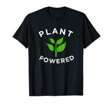 Load image into Gallery viewer, Plant Powered T-Shirt, Healthy Vegan Lifestyle Tee
