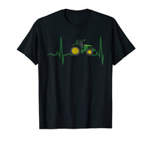 Load image into Gallery viewer, Tractor Heartbeat Shirt - Best T-Shirt for Farmers
