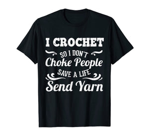 Funny Crochet Shirt Funny Crochet Christmas Gifts for Women