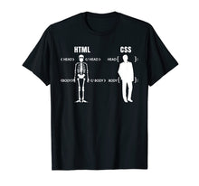 Load image into Gallery viewer, HTML AND CSS TEE Programmers Software Developer Shirt
