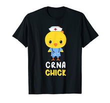 Load image into Gallery viewer, CRNA Chick Anesthesia Shirt with Stethoscope For Mothers Day
