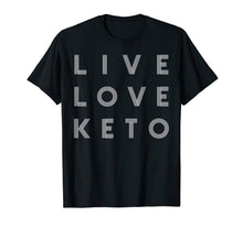 Load image into Gallery viewer, Ketones T-Shirt Keto Tshirt Low Carb Tee Diet Fitness Gift
