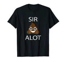 Load image into Gallery viewer, Emoji Shirt Sir Poop Alot Emoji Funny Shirt Poop Emoji Shirt
