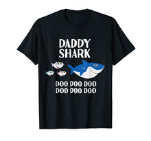 Load image into Gallery viewer, Mens Daddy Shark Doo Doo Shirt For Matching Family Tshirts
