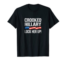 Load image into Gallery viewer, Crooked Hillary - Lock Her Up T-shirt
