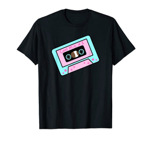 Kawaii pastel goth classic Cartoon tape T shirt