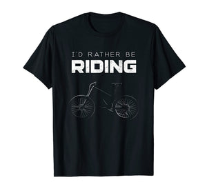 I'd Rather Be Riding MTB Shirt -Vintage Mountain Bike Shirt