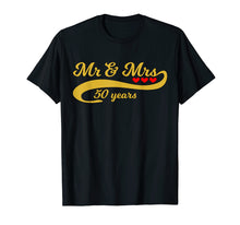 Load image into Gallery viewer, 50th Golden Wedding Anniversary T Shirt
