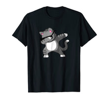 Load image into Gallery viewer, Dabbing Cat T-Shirt - Funny Cat Dab Shirt
