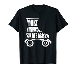 Make America Skate Again Roller Skating Cute T-Shirt
