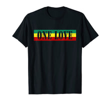 Load image into Gallery viewer, One Love T-Shirt Jamaican Reggae Rasta Vintage Clothing
