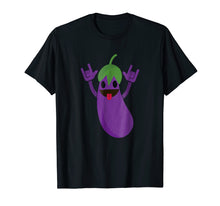 Load image into Gallery viewer, Dancing Eggplant T-Shirt Funny Dance Fruit Dancer Gift Tee
