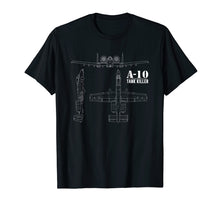Load image into Gallery viewer, A-10 Warthog Tank Killer Shirt Air Force Thunderbolt Tee
